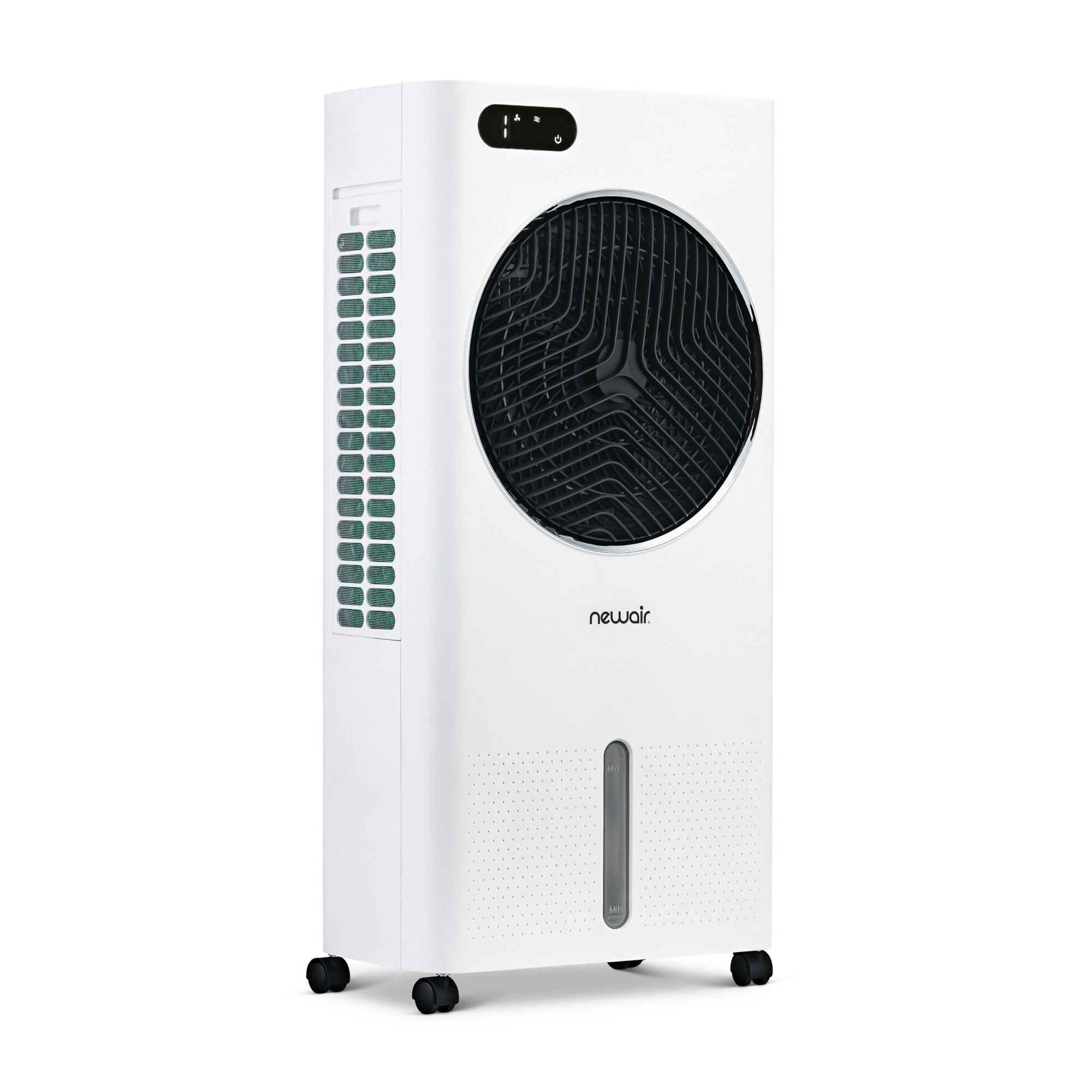 Newair Honeycomb Pad Evaporative Cooler with Top-Load Ice Chamber, 16in., 1600 CFM Air Delivery, Model# NEC1K6WH00